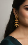 Earring 24ctr gold plated