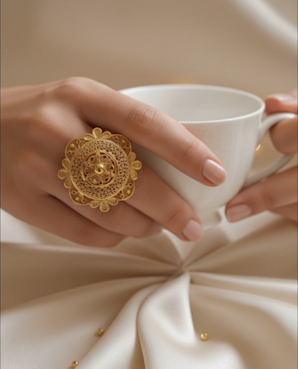 1 gram gold plated ring