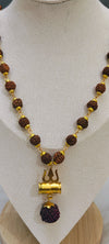 Chain pendent Rudraksh
