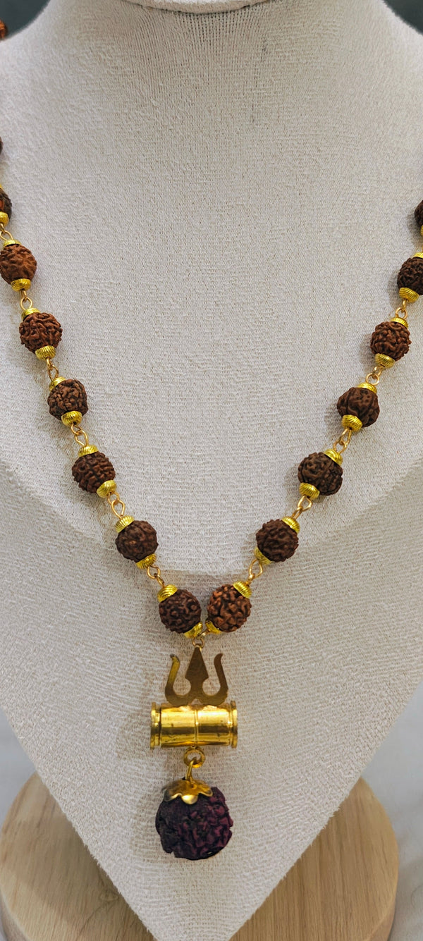 Chain pendent Rudraksh