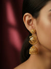 Jhumka earrings 24crt Gold plated