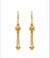 Earring 24 carate gold plated