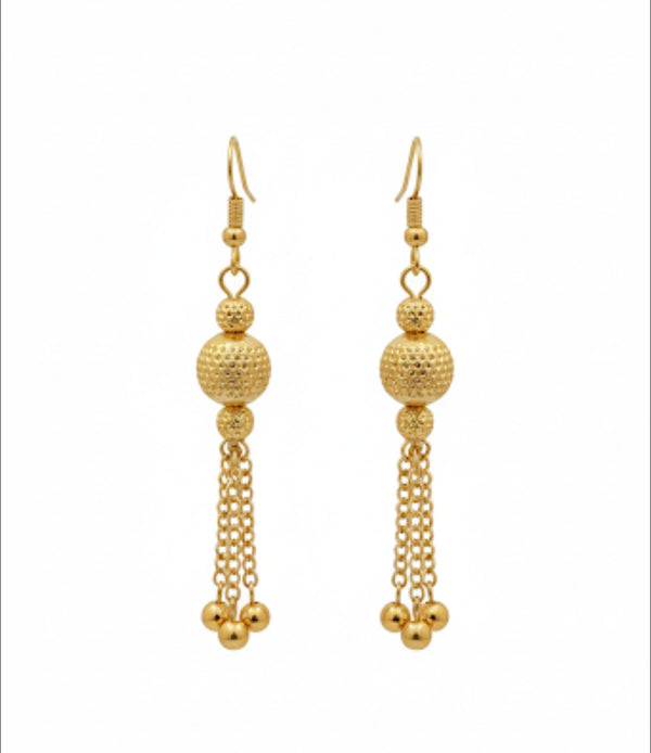 Earring 24 carate gold plated