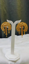 Earring chandbali 24crt gold plated