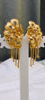 Earring 24crt gold plated