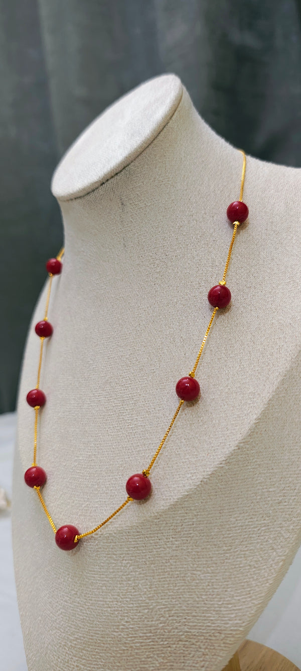 Red Beads Chain