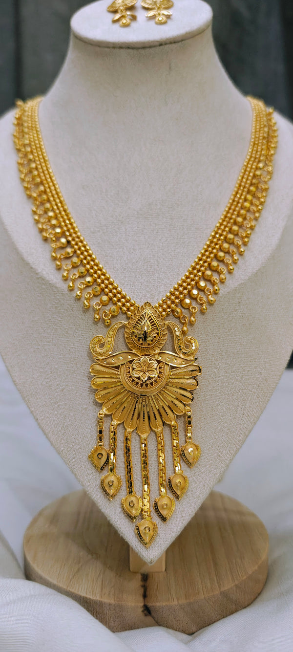 Sitahar / Ranihar 24crt gold plated, premium quality