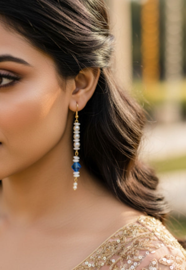 Earring handmade AntiquePolish