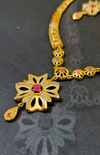 AD studded Hasuli Neckpiece