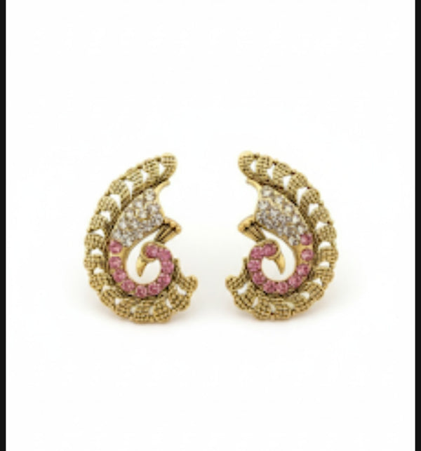 Earring AD stone studded