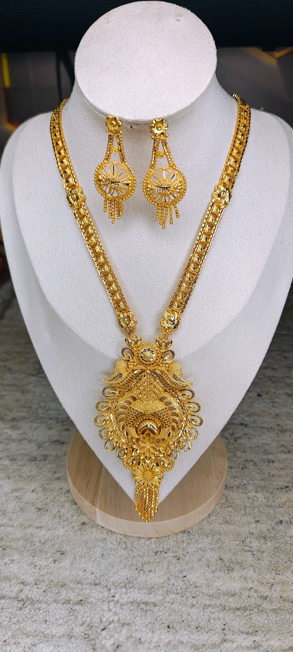 Sitahar / Ranihar 24crt gold plated, premium quality