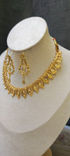 Slick Necklace, 24crt gold plated