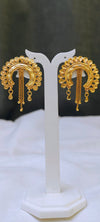 Earring chandbali 24crt gold plated