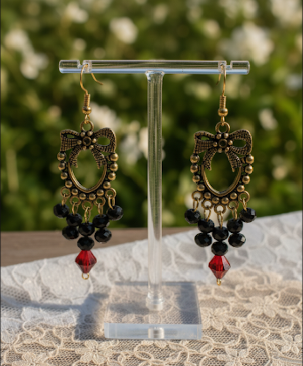 Earring handmade AntiquePolish