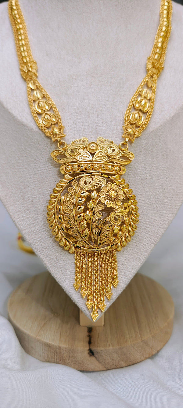 Sitahar / Ranihar 24crt gold plated, premium quality