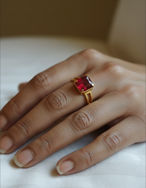 1 gram gold plated ring