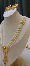 Pearl Sitahar/Ranihar 24crt gold plated