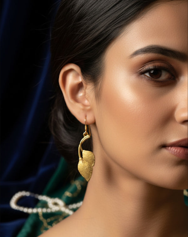 Earring handmade AntiquePolish