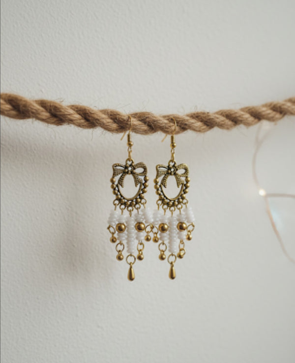 Earring handmade AntiquePolish