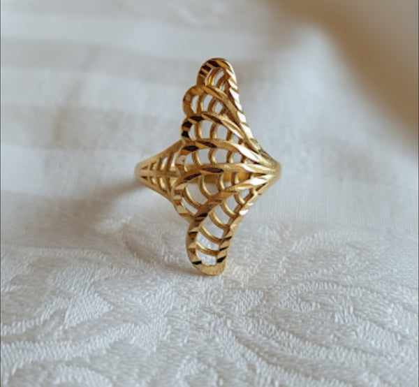 1 gram gold plated ring