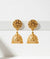 Jhumka earrings 24crt gold plated