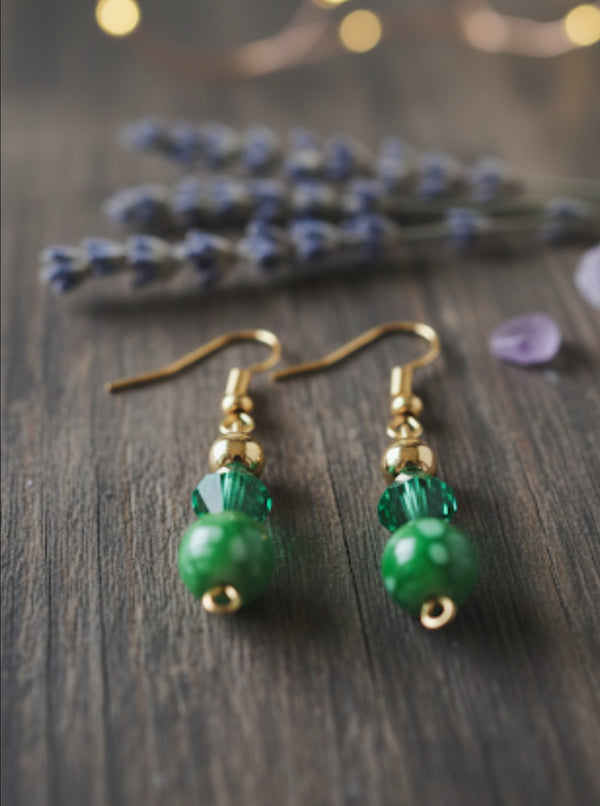 Earring handmade AntiquePolish