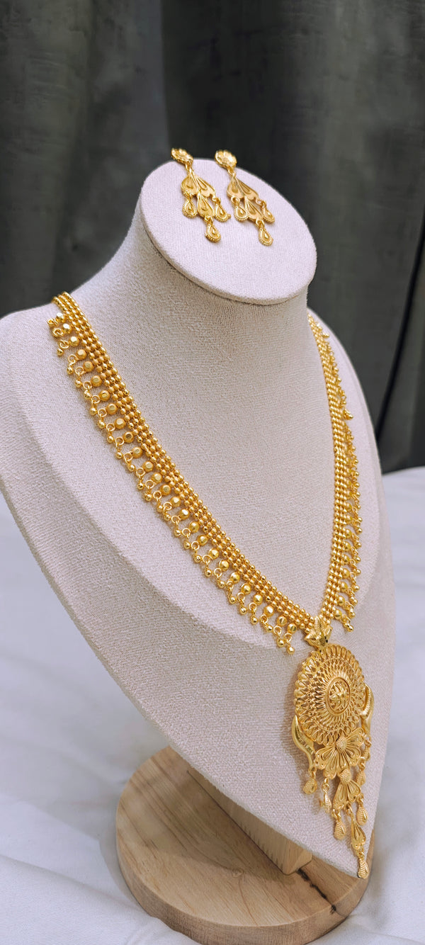 Sitahar/ Ranihar 24crt gold plated, premium quality