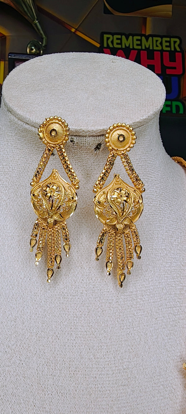 Sitahar/ Ranihar 24crt gold plated, premium quality