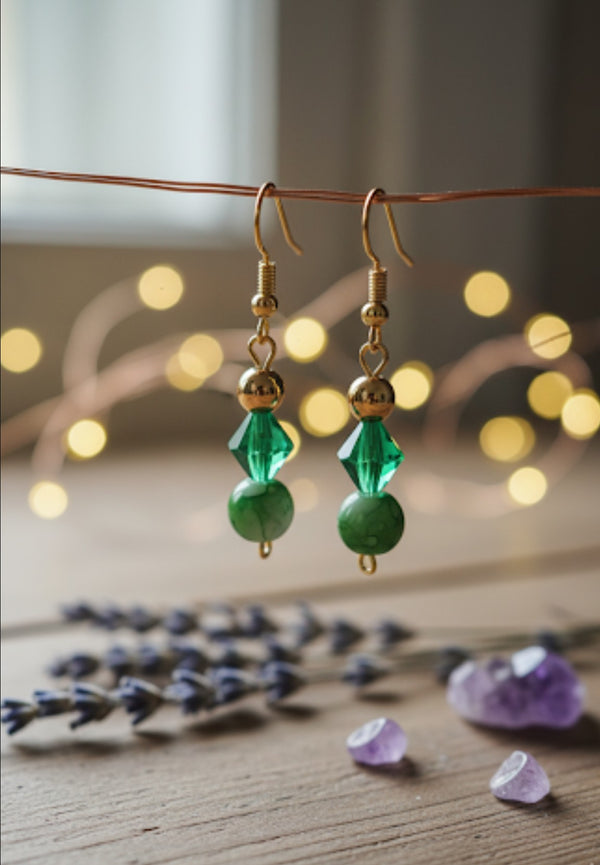 Earring handmade AntiquePolish