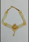 Pearl Chokar 24crt gold plated