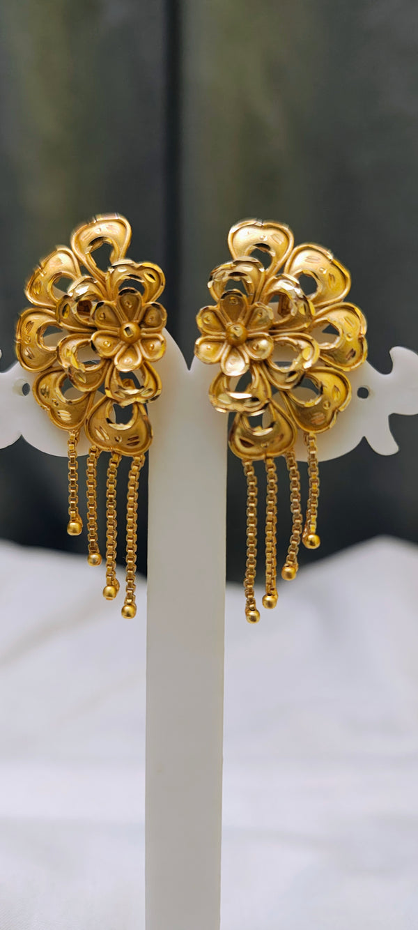 Earring 24crt gold plated