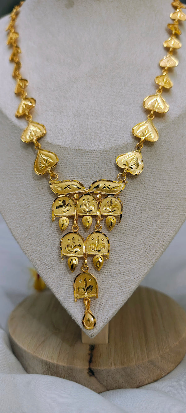 Sitahar/ Ranihar 24crt gold plated, premium quality