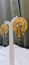 Earring chandbali 24crt gold plated