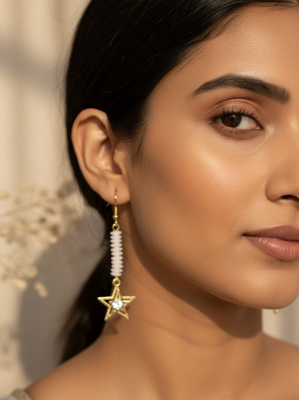 Earring handmade AntiquePolish