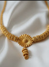 Choker 24 crt gold plated