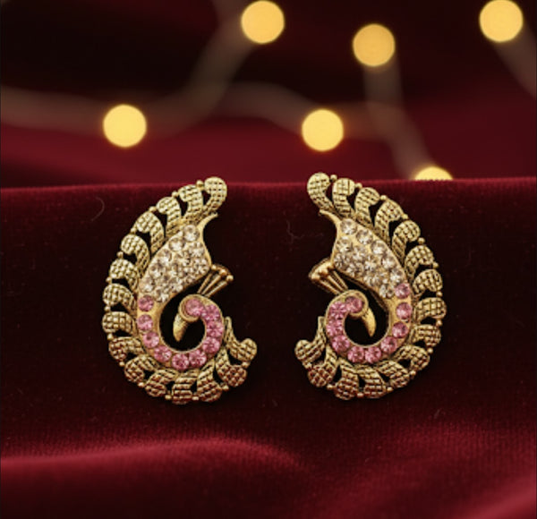 Earring AD stone studded