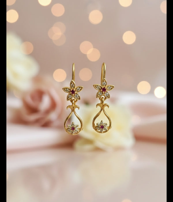 Earring 24crt Gold plated
