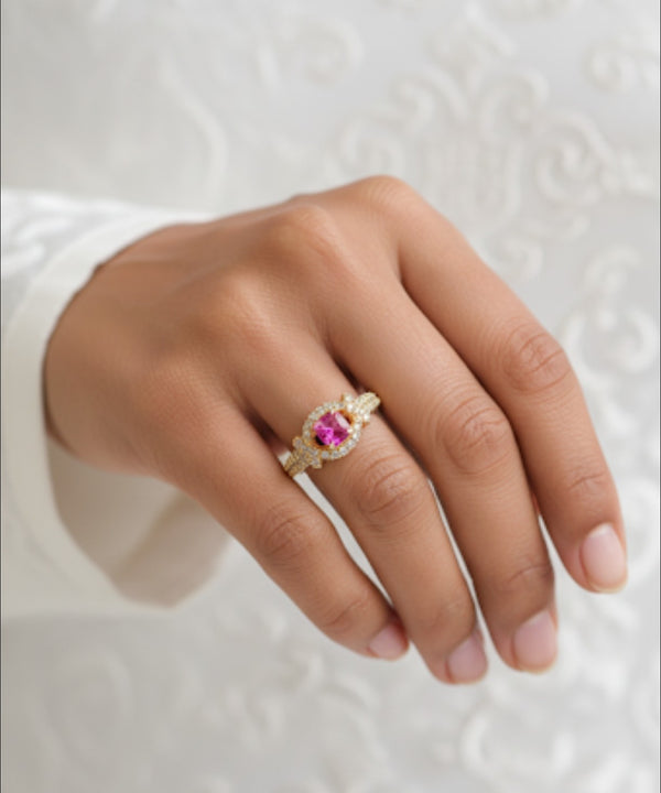 1 gram gold plated ring