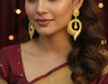 Earring 24 carate gold plated