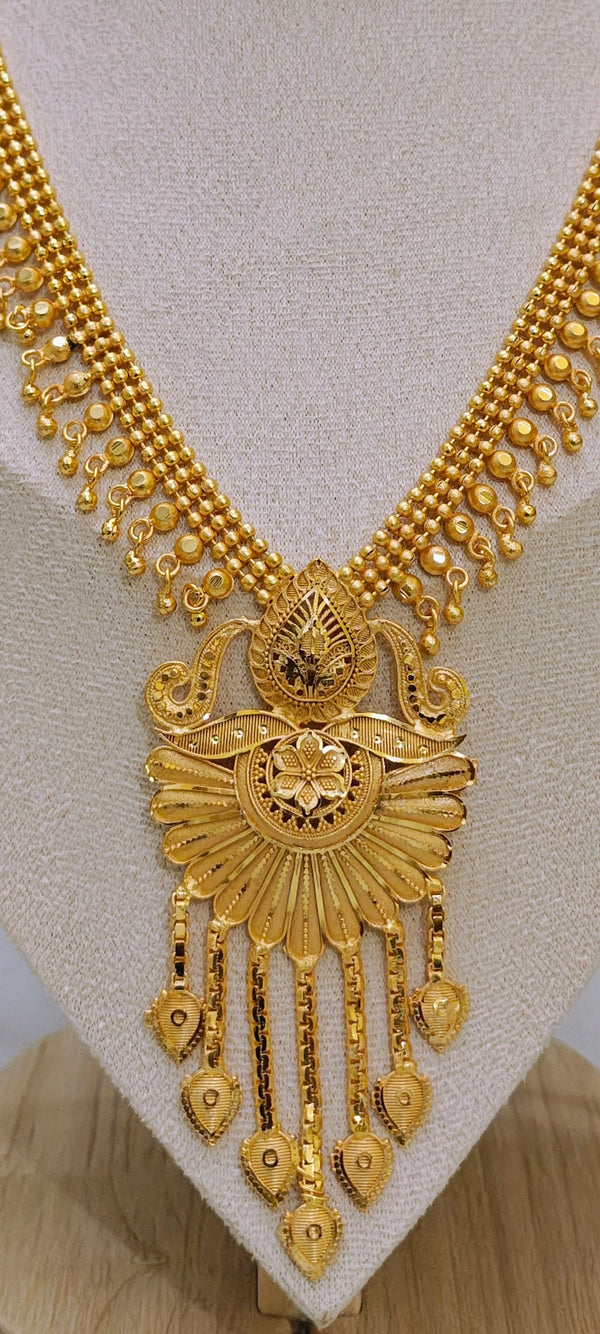 Sitahar / Ranihar 24crt gold plated, premium quality