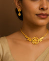 Chokar set 24crt gold plated