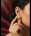 Earring 24crt gold plated