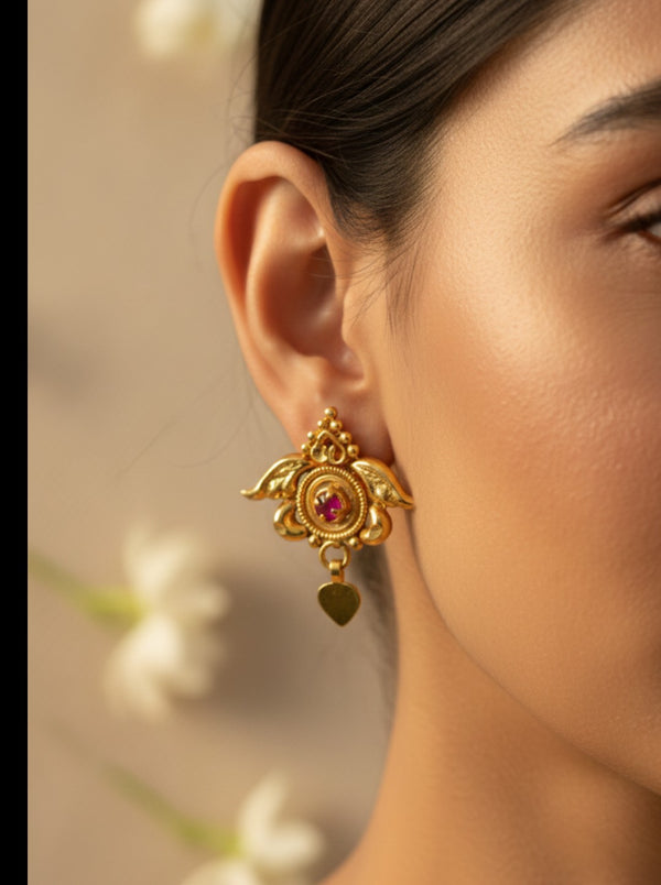 Earring 24crt Gold plated