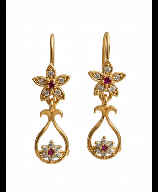 Earring 24crt Gold plated