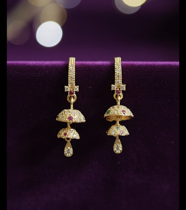 Earring 24crt Gold plated