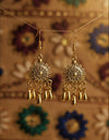 Earring handmade AntiquePolish