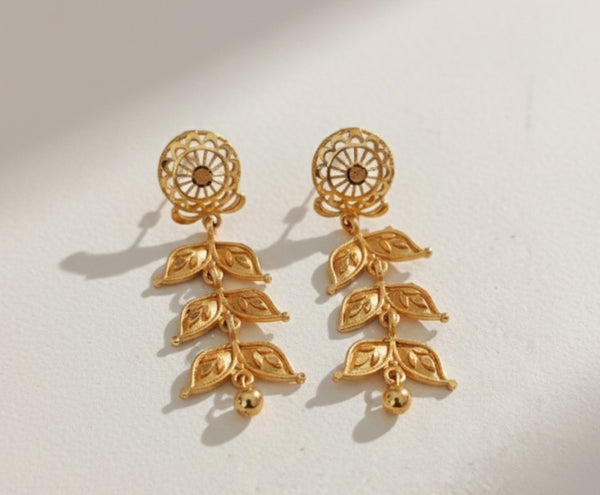 Earring 24ctr gold plated