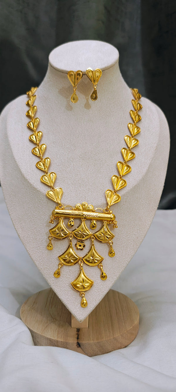 Sitahar/ Ranihar 24crt gold plated, premium quality