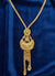 Sitahar mid length 24 carate gold plated