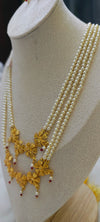 Pearl Sitahar/Ranihar 24crt gold plated